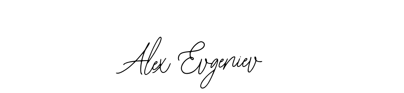 Also we have Alex Evgeniev name is the best signature style. Create professional handwritten signature collection using Bearetta-2O07w autograph style. Alex Evgeniev signature style 12 images and pictures png