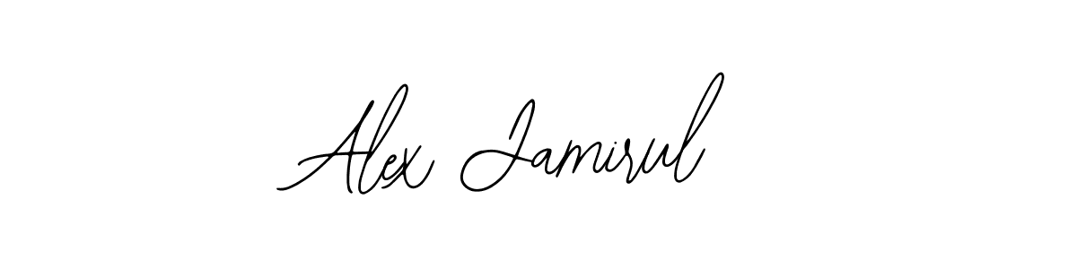 Create a beautiful signature design for name Alex Jamirul. With this signature (Bearetta-2O07w) fonts, you can make a handwritten signature for free. Alex Jamirul signature style 12 images and pictures png