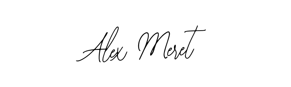Design your own signature with our free online signature maker. With this signature software, you can create a handwritten (Bearetta-2O07w) signature for name Alex Meret. Alex Meret signature style 12 images and pictures png