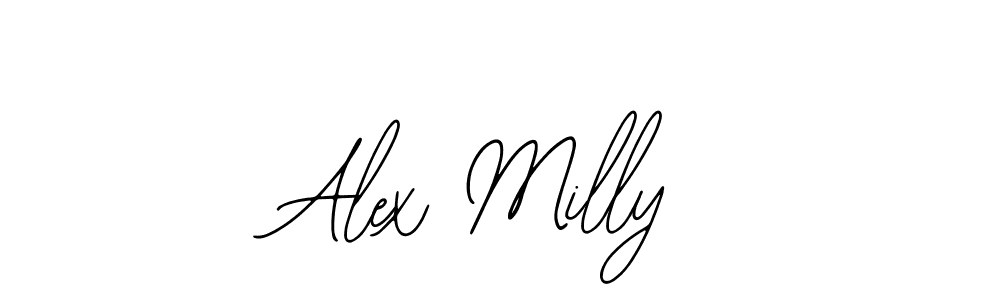 Best and Professional Signature Style for Alex Milly. Bearetta-2O07w Best Signature Style Collection. Alex Milly signature style 12 images and pictures png