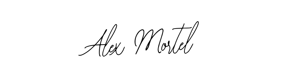 Use a signature maker to create a handwritten signature online. With this signature software, you can design (Bearetta-2O07w) your own signature for name Alex Mortel. Alex Mortel signature style 12 images and pictures png