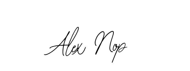 Also You can easily find your signature by using the search form. We will create Alex Nop name handwritten signature images for you free of cost using Bearetta-2O07w sign style. Alex Nop signature style 12 images and pictures png