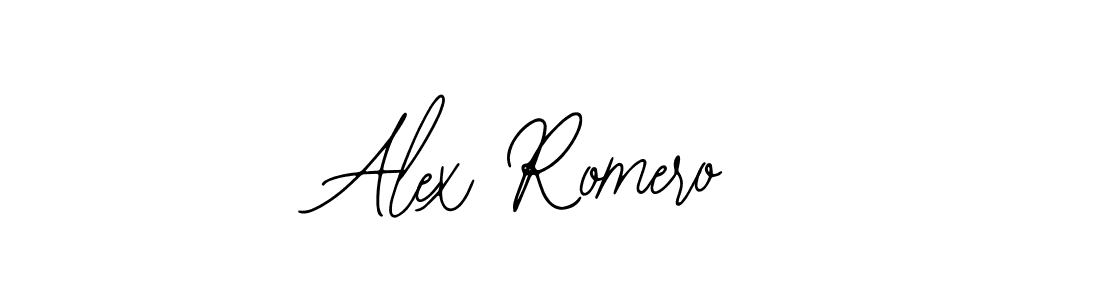 How to make Alex Romero name signature. Use Bearetta-2O07w style for creating short signs online. This is the latest handwritten sign. Alex Romero signature style 12 images and pictures png