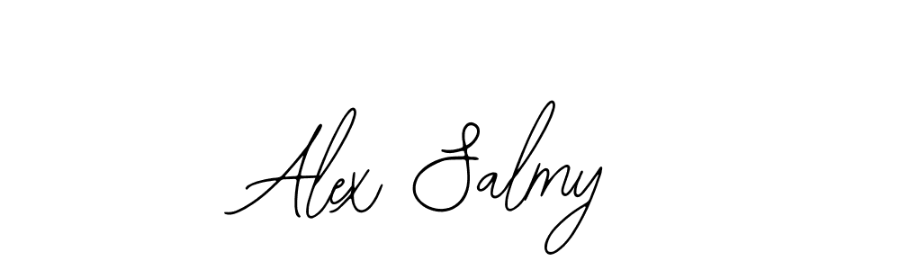 Bearetta-2O07w is a professional signature style that is perfect for those who want to add a touch of class to their signature. It is also a great choice for those who want to make their signature more unique. Get Alex Salmy name to fancy signature for free. Alex Salmy signature style 12 images and pictures png