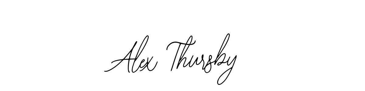 Design your own signature with our free online signature maker. With this signature software, you can create a handwritten (Bearetta-2O07w) signature for name Alex Thursby. Alex Thursby signature style 12 images and pictures png