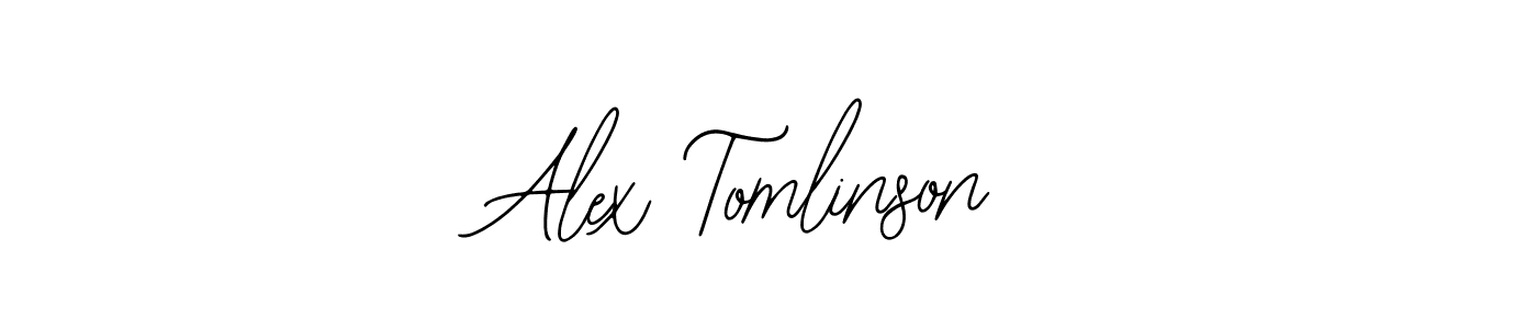 You should practise on your own different ways (Bearetta-2O07w) to write your name (Alex Tomlinson) in signature. don't let someone else do it for you. Alex Tomlinson signature style 12 images and pictures png