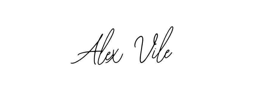 The best way (Bearetta-2O07w) to make a short signature is to pick only two or three words in your name. The name Alex Vile include a total of six letters. For converting this name. Alex Vile signature style 12 images and pictures png