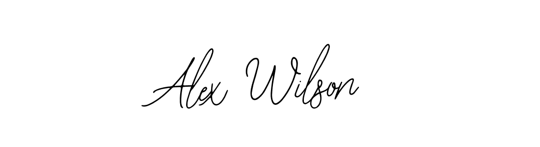 Alex Wilson stylish signature style. Best Handwritten Sign (Bearetta-2O07w) for my name. Handwritten Signature Collection Ideas for my name Alex Wilson. Alex Wilson signature style 12 images and pictures png