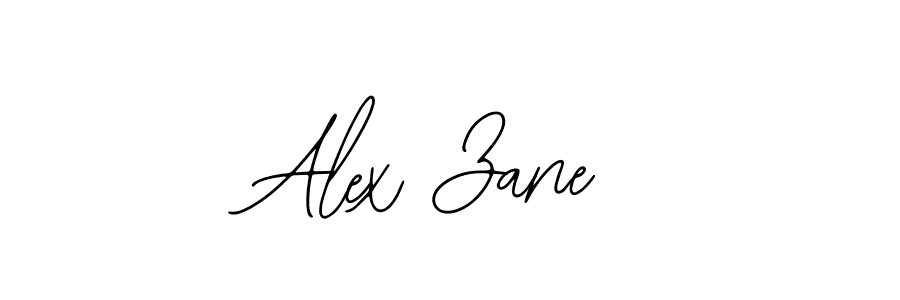 How to make Alex Zane name signature. Use Bearetta-2O07w style for creating short signs online. This is the latest handwritten sign. Alex Zane signature style 12 images and pictures png