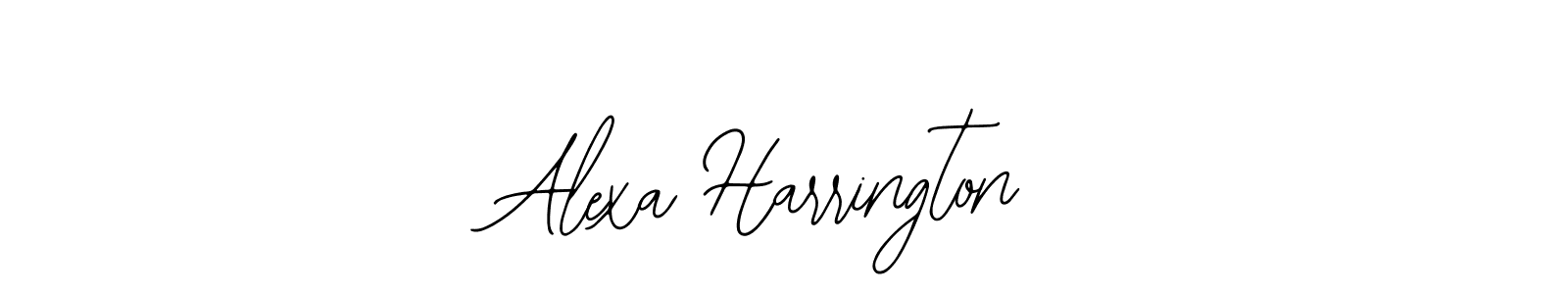 How to make Alexa Harrington signature? Bearetta-2O07w is a professional autograph style. Create handwritten signature for Alexa Harrington name. Alexa Harrington signature style 12 images and pictures png