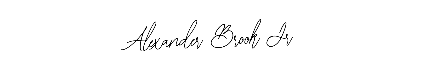 Create a beautiful signature design for name Alexander Brook Jr. With this signature (Bearetta-2O07w) fonts, you can make a handwritten signature for free. Alexander Brook Jr signature style 12 images and pictures png