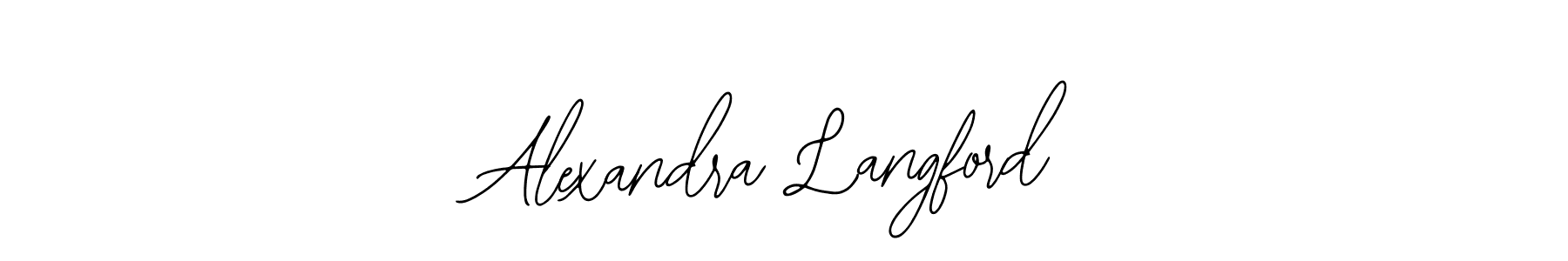 It looks lik you need a new signature style for name Alexandra Langford. Design unique handwritten (Bearetta-2O07w) signature with our free signature maker in just a few clicks. Alexandra Langford signature style 12 images and pictures png