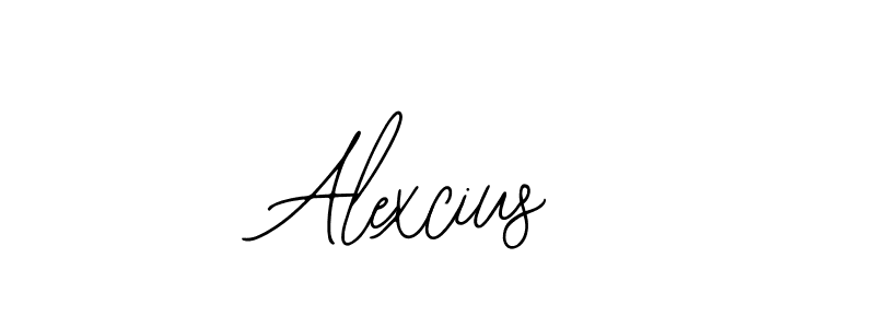 The best way (Bearetta-2O07w) to make a short signature is to pick only two or three words in your name. The name Alexcius include a total of six letters. For converting this name. Alexcius signature style 12 images and pictures png