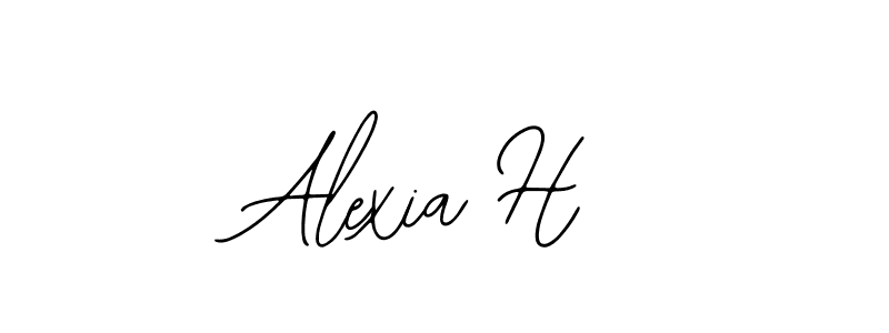 Once you've used our free online signature maker to create your best signature Bearetta-2O07w style, it's time to enjoy all of the benefits that Alexia H name signing documents. Alexia H signature style 12 images and pictures png