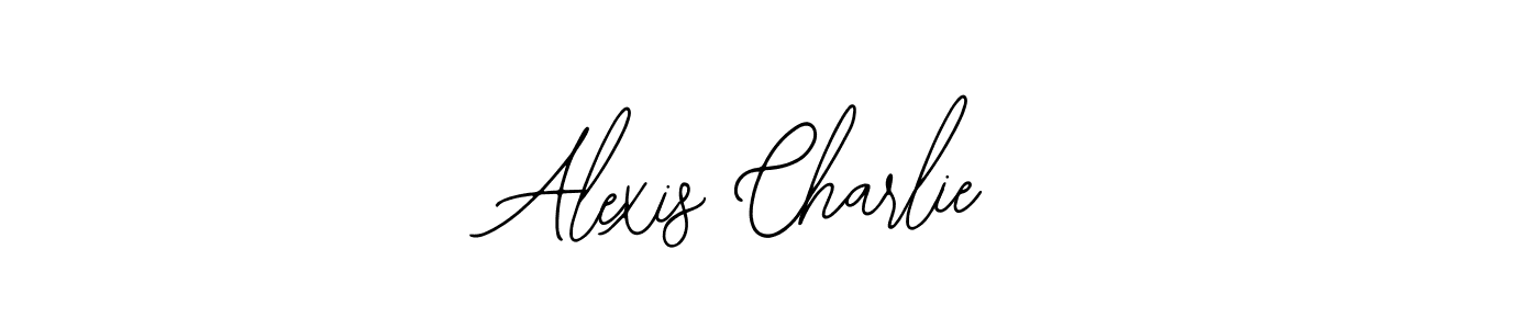 Make a beautiful signature design for name Alexis Charlie. With this signature (Bearetta-2O07w) style, you can create a handwritten signature for free. Alexis Charlie signature style 12 images and pictures png