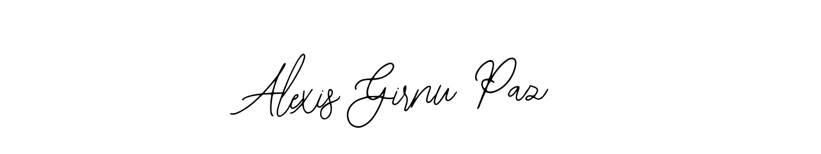 Use a signature maker to create a handwritten signature online. With this signature software, you can design (Bearetta-2O07w) your own signature for name Alexis Girnu Paz. Alexis Girnu Paz signature style 12 images and pictures png