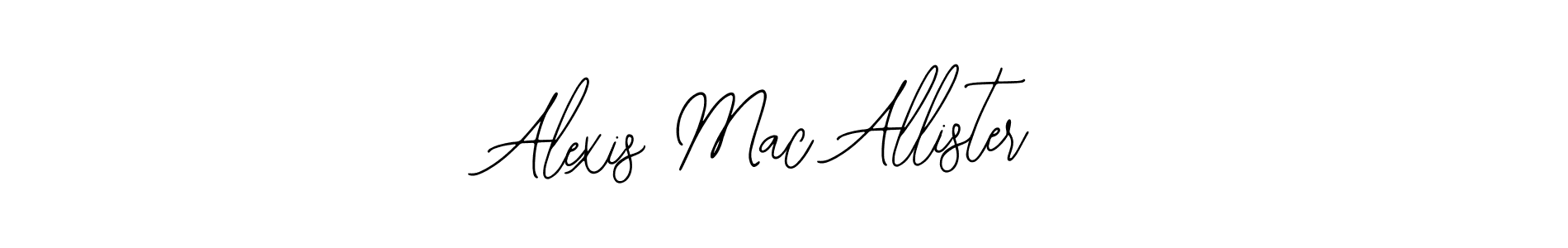 Similarly Bearetta-2O07w is the best handwritten signature design. Signature creator online .You can use it as an online autograph creator for name Alexis Mac Allister. Alexis Mac Allister signature style 12 images and pictures png