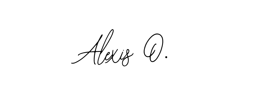 Similarly Bearetta-2O07w is the best handwritten signature design. Signature creator online .You can use it as an online autograph creator for name Alexis O.. Alexis O. signature style 12 images and pictures png