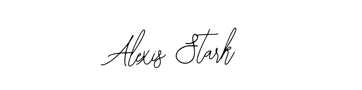 Design your own signature with our free online signature maker. With this signature software, you can create a handwritten (Bearetta-2O07w) signature for name Alexis Stark. Alexis Stark signature style 12 images and pictures png