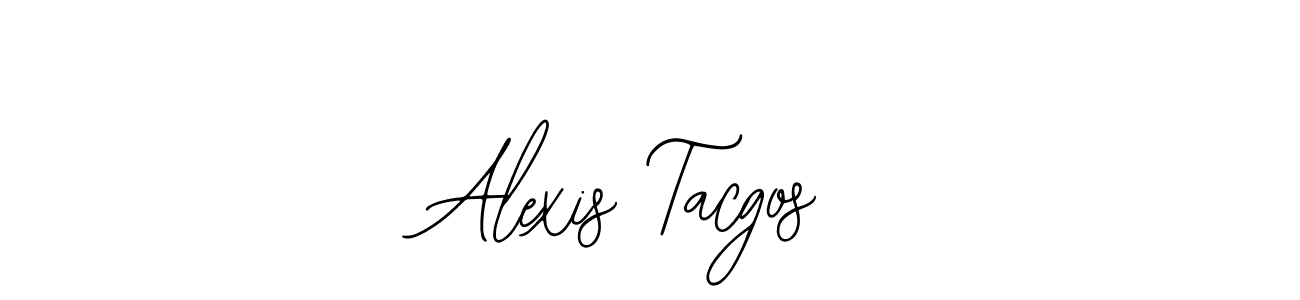 The best way (Bearetta-2O07w) to make a short signature is to pick only two or three words in your name. The name Alexis Tacgos include a total of six letters. For converting this name. Alexis Tacgos signature style 12 images and pictures png