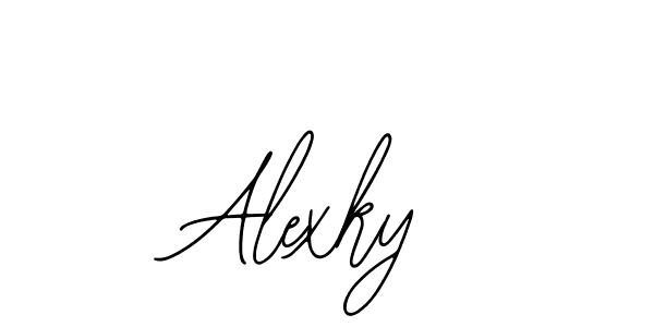 Also we have Alexky name is the best signature style. Create professional handwritten signature collection using Bearetta-2O07w autograph style. Alexky signature style 12 images and pictures png