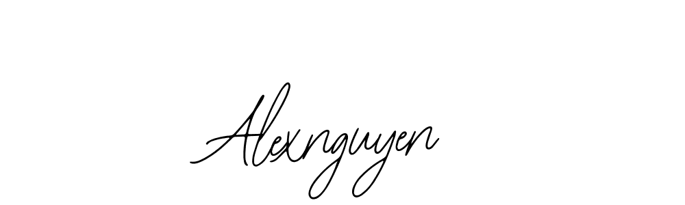 How to make Alexnguyen signature? Bearetta-2O07w is a professional autograph style. Create handwritten signature for Alexnguyen name. Alexnguyen signature style 12 images and pictures png