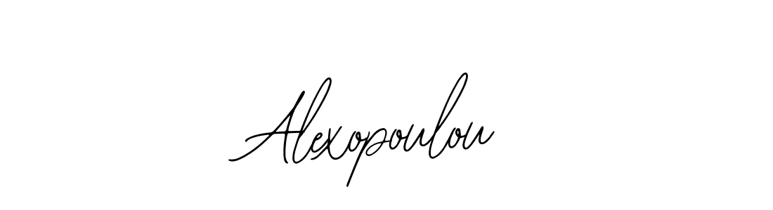 It looks lik you need a new signature style for name Alexopoulou. Design unique handwritten (Bearetta-2O07w) signature with our free signature maker in just a few clicks. Alexopoulou signature style 12 images and pictures png