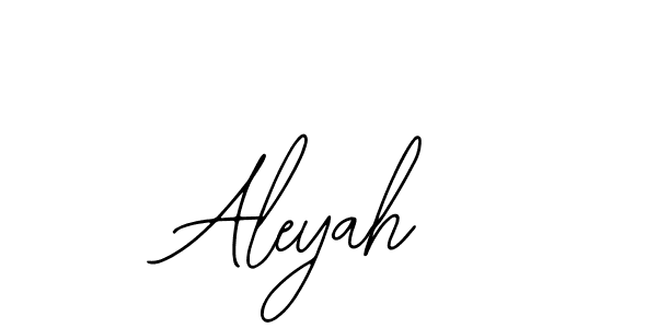 Use a signature maker to create a handwritten signature online. With this signature software, you can design (Bearetta-2O07w) your own signature for name Aleyah. Aleyah signature style 12 images and pictures png
