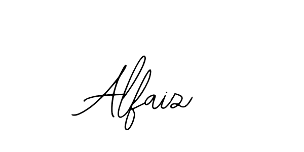 You should practise on your own different ways (Bearetta-2O07w) to write your name (Alfaiz) in signature. don't let someone else do it for you. Alfaiz signature style 12 images and pictures png