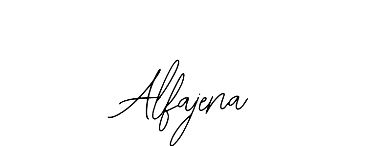 Bearetta-2O07w is a professional signature style that is perfect for those who want to add a touch of class to their signature. It is also a great choice for those who want to make their signature more unique. Get Alfajena name to fancy signature for free. Alfajena signature style 12 images and pictures png