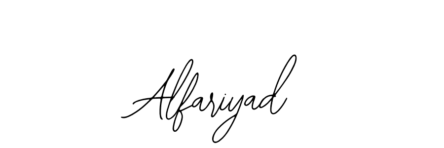 The best way (Bearetta-2O07w) to make a short signature is to pick only two or three words in your name. The name Alfariyad include a total of six letters. For converting this name. Alfariyad signature style 12 images and pictures png