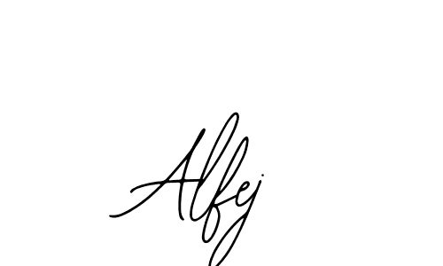 You should practise on your own different ways (Bearetta-2O07w) to write your name (Alfej) in signature. don't let someone else do it for you. Alfej signature style 12 images and pictures png