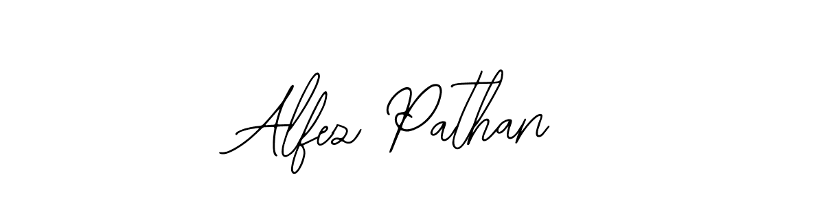 You should practise on your own different ways (Bearetta-2O07w) to write your name (Alfez Pathan) in signature. don't let someone else do it for you. Alfez Pathan signature style 12 images and pictures png