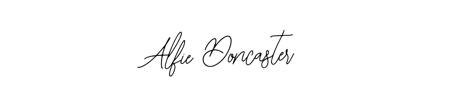 Similarly Bearetta-2O07w is the best handwritten signature design. Signature creator online .You can use it as an online autograph creator for name Alfie Doncaster. Alfie Doncaster signature style 12 images and pictures png