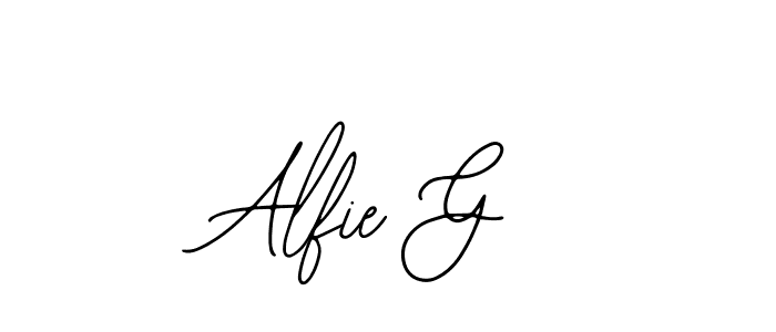 Similarly Bearetta-2O07w is the best handwritten signature design. Signature creator online .You can use it as an online autograph creator for name Alfie G. Alfie G signature style 12 images and pictures png