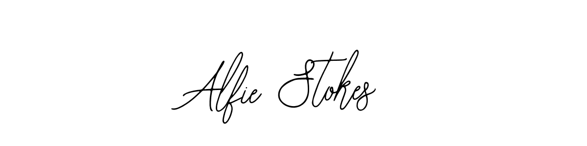 How to make Alfie Stokes signature? Bearetta-2O07w is a professional autograph style. Create handwritten signature for Alfie Stokes name. Alfie Stokes signature style 12 images and pictures png