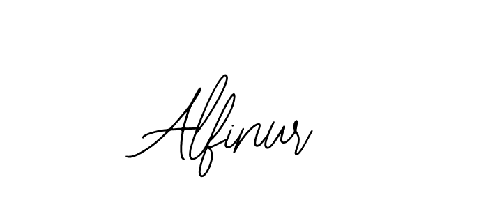 You should practise on your own different ways (Bearetta-2O07w) to write your name (Alfinur) in signature. don't let someone else do it for you. Alfinur signature style 12 images and pictures png
