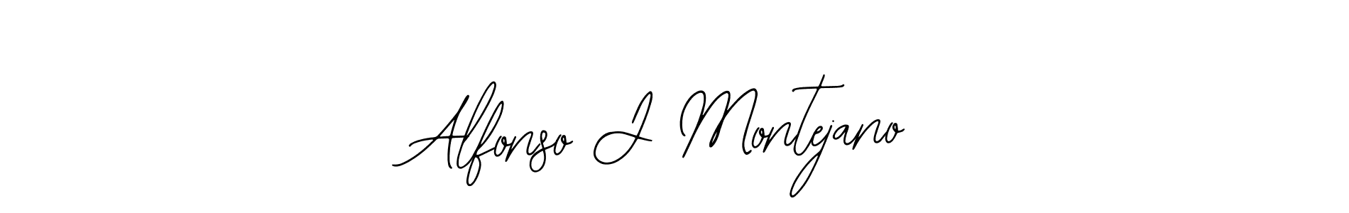 Also You can easily find your signature by using the search form. We will create Alfonso J Montejano name handwritten signature images for you free of cost using Bearetta-2O07w sign style. Alfonso J Montejano signature style 12 images and pictures png