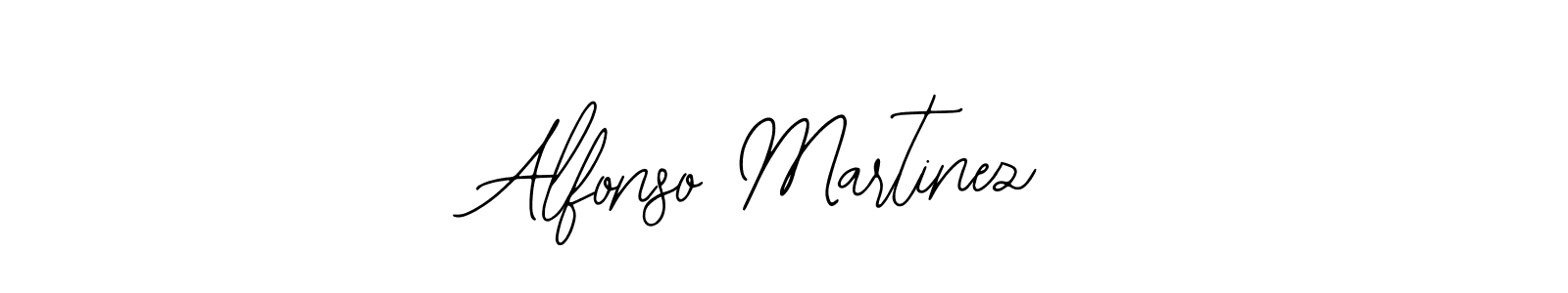 How to make Alfonso Martinez name signature. Use Bearetta-2O07w style for creating short signs online. This is the latest handwritten sign. Alfonso Martinez signature style 12 images and pictures png