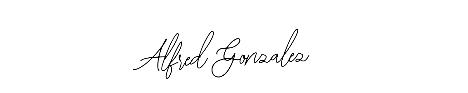 Design your own signature with our free online signature maker. With this signature software, you can create a handwritten (Bearetta-2O07w) signature for name Alfred Gonzalez. Alfred Gonzalez signature style 12 images and pictures png