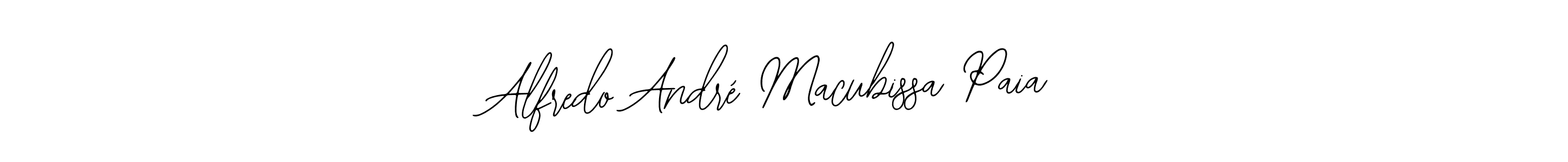 Also we have Alfredo André Macubissa Paia name is the best signature style. Create professional handwritten signature collection using Bearetta-2O07w autograph style. Alfredo André Macubissa Paia signature style 12 images and pictures png