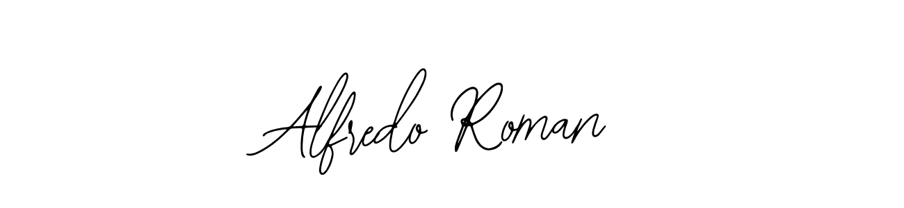Create a beautiful signature design for name Alfredo Roman. With this signature (Bearetta-2O07w) fonts, you can make a handwritten signature for free. Alfredo Roman signature style 12 images and pictures png