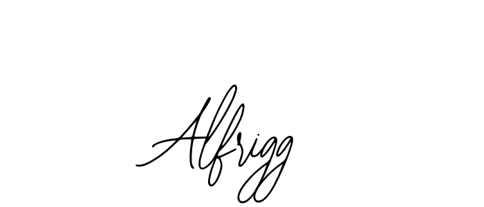 Alfrigg stylish signature style. Best Handwritten Sign (Bearetta-2O07w) for my name. Handwritten Signature Collection Ideas for my name Alfrigg. Alfrigg signature style 12 images and pictures png