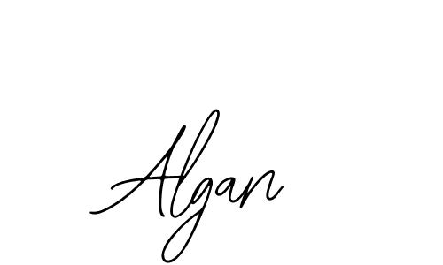 It looks lik you need a new signature style for name Algan. Design unique handwritten (Bearetta-2O07w) signature with our free signature maker in just a few clicks. Algan signature style 12 images and pictures png