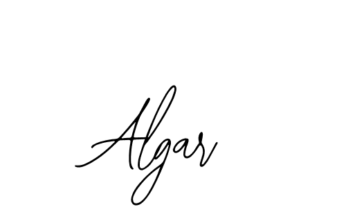 How to make Algar name signature. Use Bearetta-2O07w style for creating short signs online. This is the latest handwritten sign. Algar signature style 12 images and pictures png