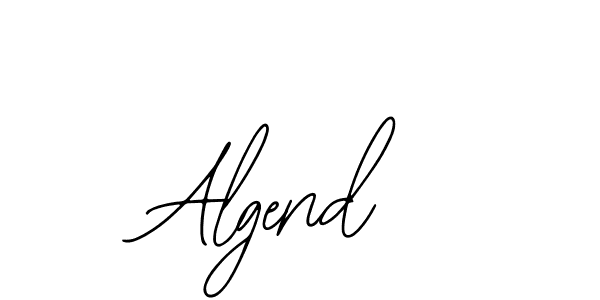 Also we have Algend name is the best signature style. Create professional handwritten signature collection using Bearetta-2O07w autograph style. Algend signature style 12 images and pictures png