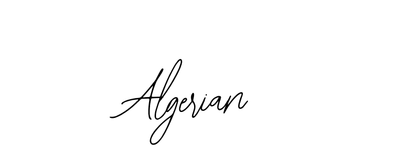 Make a beautiful signature design for name Algerian. With this signature (Bearetta-2O07w) style, you can create a handwritten signature for free. Algerian signature style 12 images and pictures png