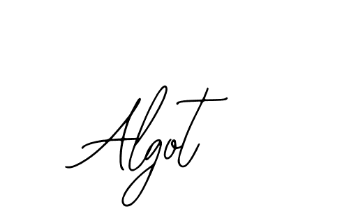 How to make Algot name signature. Use Bearetta-2O07w style for creating short signs online. This is the latest handwritten sign. Algot signature style 12 images and pictures png