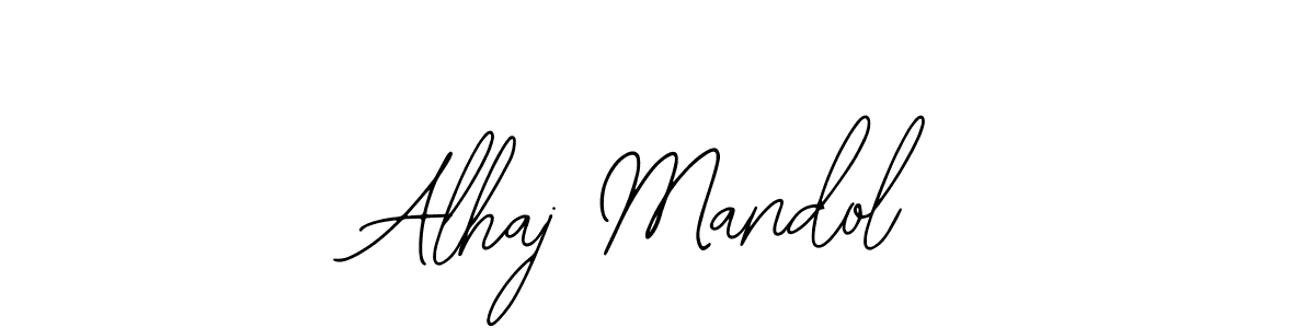 Bearetta-2O07w is a professional signature style that is perfect for those who want to add a touch of class to their signature. It is also a great choice for those who want to make their signature more unique. Get Alhaj Mandol name to fancy signature for free. Alhaj Mandol signature style 12 images and pictures png