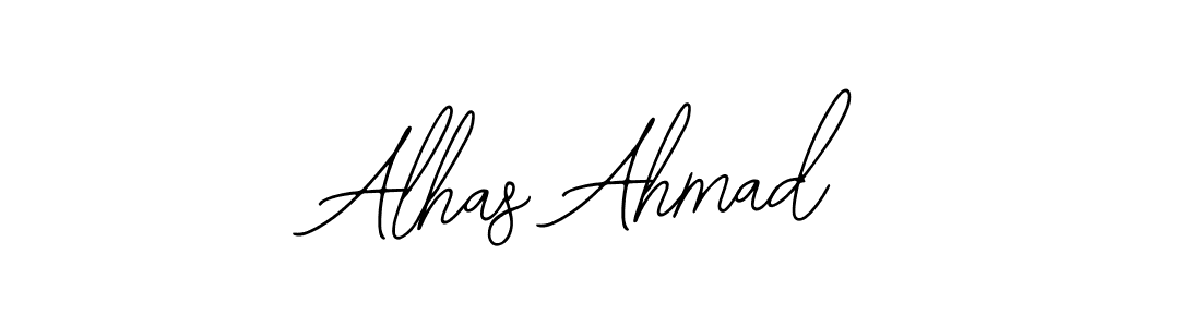 It looks lik you need a new signature style for name Alhas Ahmad. Design unique handwritten (Bearetta-2O07w) signature with our free signature maker in just a few clicks. Alhas Ahmad signature style 12 images and pictures png